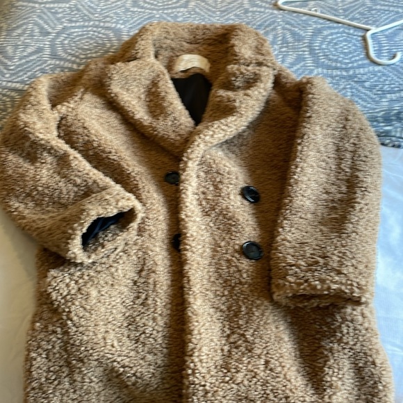 Zara teddy bear jacket size S - Picture 3 of 4